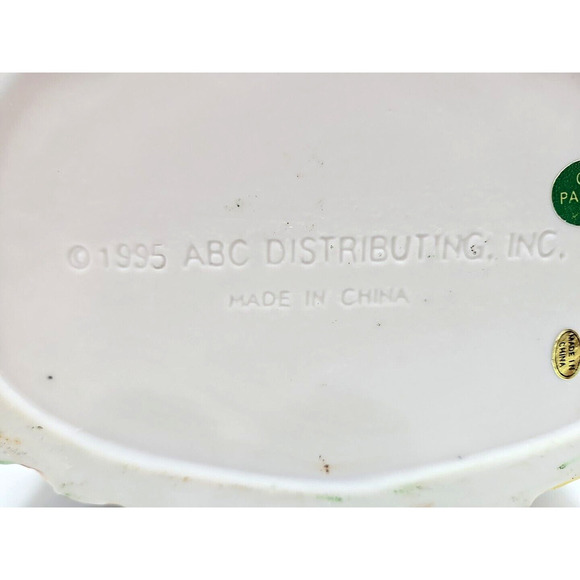 Vintage Easter Basket House Porcelian ABC Distributing 1995. - Picture 12 of 16